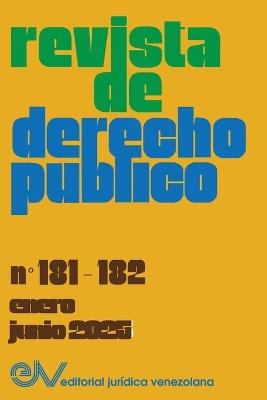 REVISTA DE DERECHO PUBLICO, No 181-182, enero-junio 2025 - cover
