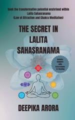 The Secret in Lalita Sahasranama: Seek the transformative potential enshrined within Lalita Sahasranama