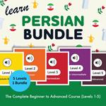 Learn Persian Bundle - The Complete Beginner to Advanced Course (Levels 1-5)