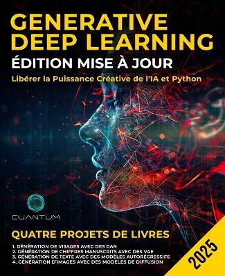 Generative Deep Learning Édition Mise à Jour: Libérer la Puissance Créative de l'IA et Python: Maîtriser les GAN, les VAE, les modèles autorégressifs et les modèles de diffusion. - Cuantum Technologies - cover