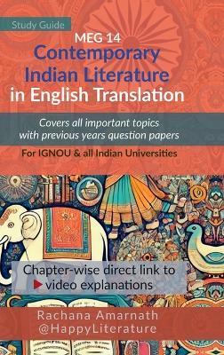 Contemporary Indian Literature in English Translation: Study Guide: Covers all important topics with previous years questions papers - Rachana Amarnath - cover