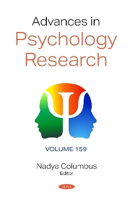 Advances in Psychology Research. Volume 159 - cover