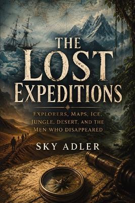The Lost Expeditions: Explorers, Maps, Ice, Jungle, Desert, and the Men Who Disappeared - Sky Adler - cover