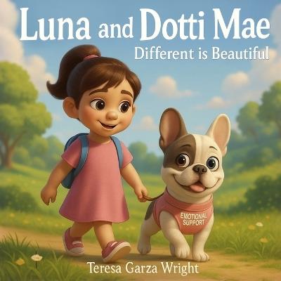 LUNA AND DOTTI MAE, Different is Beautiful - Teresa Garza Wright - cover