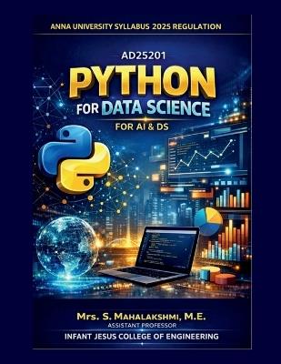 Ad25201-Python for Data Science - M E Mrs S Mahalakshmi - cover