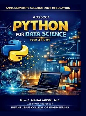 Ad25201-Python for Data Science - M E Mrs S Mahalakshmi - cover