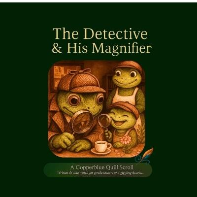 The Detective and His Magnifier: A Scroll About Noticing the Quiet Magic Within - Copperblue Quill - cover