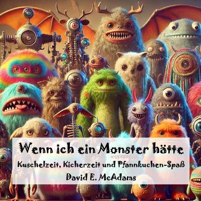 Wenn ich ein Monster hätte: Kuschelzeit, Kicherzeit und Pfannkuchen-Spaß - David E McAdams - cover