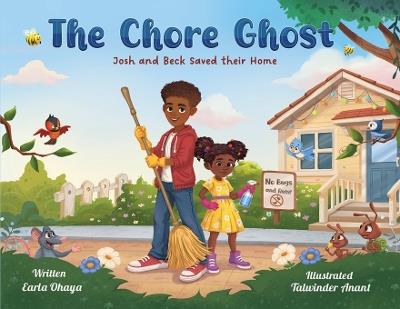The Chore Ghost: Josh and Beck Save Their Home - Earla Ohaya - cover