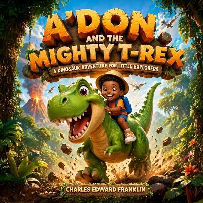 A'Don And the Mighty T-Rex, A Dinosaur Adventure for Little Explorers - Charles Edward Franklin - cover