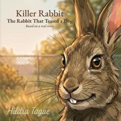 Killer Rabbit, The Rabbit That Teased a Dog - Based on a real event - Hildra Tague - cover