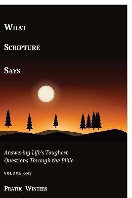 What Scripture Says: Answering Life's Toughest Questions Through the Bible - Pratik Winters - cover