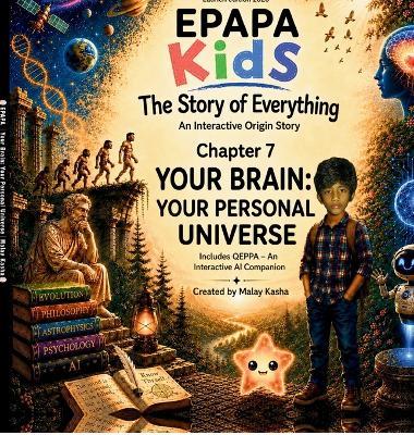 EPAPA Kids: Chapter 7 - Your Brain: Your Personal Universe: A Cinematic Journey Through Neurons, Memory, Imagination, and the Amazing Human Brain for Curious Young Minds - Malay Kasha - cover