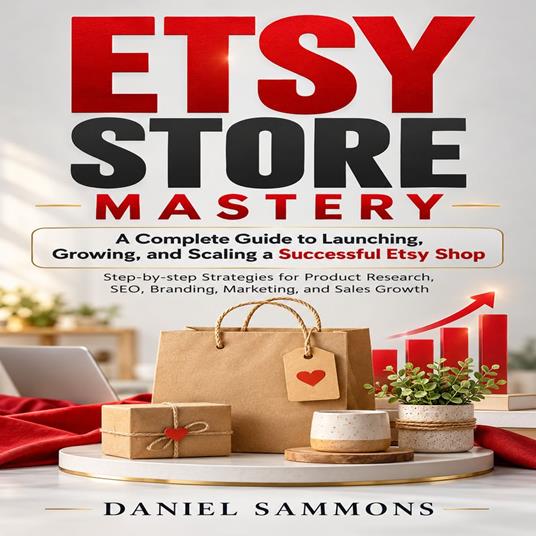 Etsy Store Mastery: A Complete Guide to Launching, Growing, and Scaling a Successful Etsy Shop (Step-by-step Strategies for Product Research, SEO, Branding, Marketing, and Sales Growth)