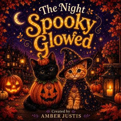 The Night Spooky Glowed - Amber Justis - cover