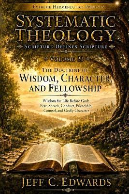 Systematic Theology Scripture Defines Scripture Volume 23: The Doctrine of Wisdom, Character, and Fellowship: Wisdom for Life Before God: Fear, Speech, Conduct, Friendship, Counsel, and Godly Character - Jeff C Edwards - cover