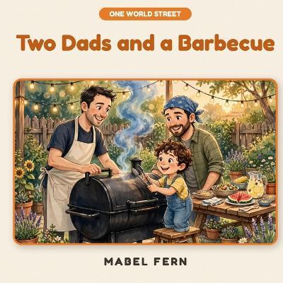 Two Dads and a Barbecue - Mabel Fern - cover