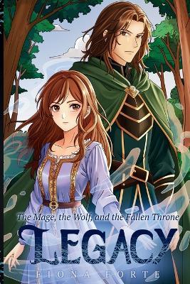 Legacy: The Mage, the Wolf, and the Fallen Throne - Fiona Forte - cover