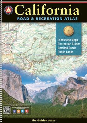 California Road and Recreation Atlas - Benchmark Maps - cover