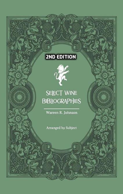 Select Wine Bibliographies - 2nd Edition