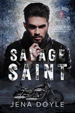 Savage Saint: An Age Gap Motorcycle Club Romance