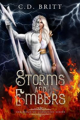 Storms and Embers - C D Britt - cover