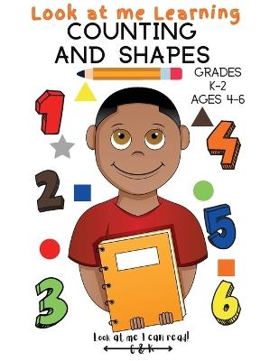 Counting and Shapes Workbook - Look At Me I Can Read - cover