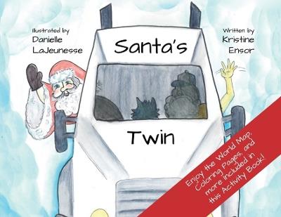 Santa's Twin: Activity Book - Kristine Ensor - cover