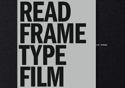 Read Frame Type Film: Or, Written on the Screen - cover