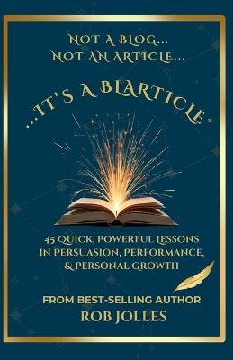 It's a Blarticle(R) - Rob Jolles - cover