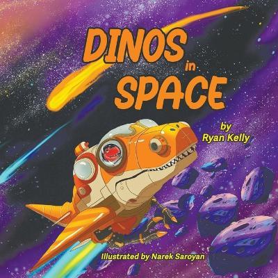 Dinos in Space - Ryan Kelly - cover