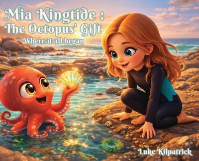 Mia Kingtide - The Octopus's Gift - Where it all began: A Story about Marine Biology, Family, and Self-Confidence - Luke Kilpatrick - cover