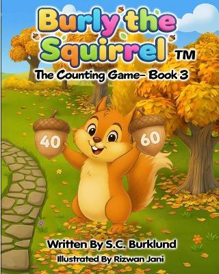 Burly the Squirrel: The Counting Game - Book 3 - S C Burklund - cover