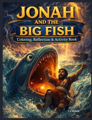 Jonah and the Big Fish Coloring and Activity Book - Lokesia Howard - cover