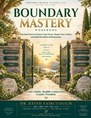 The Boundary Mastery Workbook A Transformation Guide to Reclaiming Space, Energy, And Self-Respect: A Practical Guide to Reclaiming Your Time, Energy, and Self-Respect Through Healthy Boundaries - Keith A Fairclough - cover