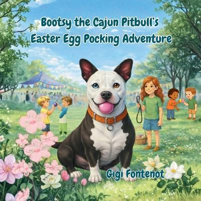 Bootsy the Cajun Pitbull's Easter Egg Pocking Adventure - Gigi Fontenot - cover