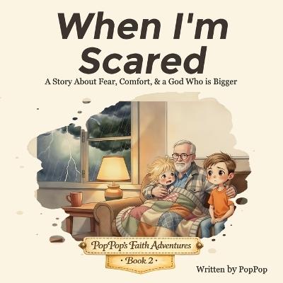 When I'm Scared: A Story About Fear, Comfort, & a God Who is Bigger - Poppop - cover