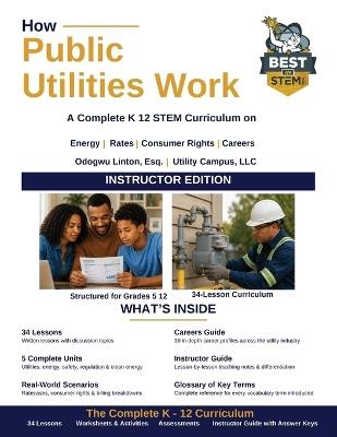 How Public Utilities Work: A Complete K-12 STEM Curriculum on Energy, Rates, Consumer Rights & Careers - Odogwu Linton - cover
