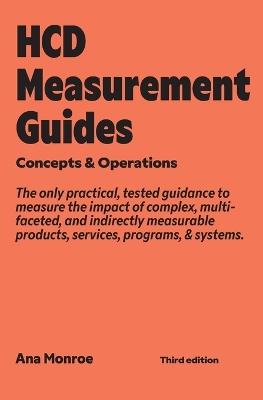 HCD Measurement Guides: Concepts & Operations - Ana Monroe - cover