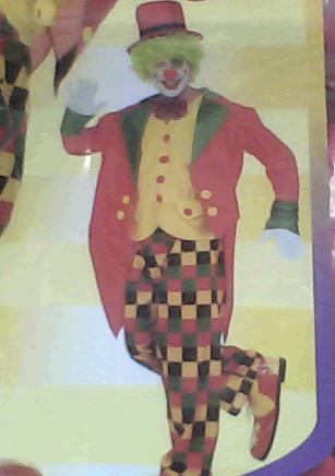 Vestito Clown L/M M-L