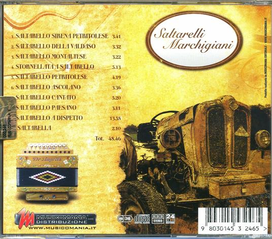 Saltarelli Marchigiani - CD Audio - 2