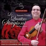 Le quattro stagioni - CD Audio di Antonio Vivaldi,Franco Mezzena,Viotti Chamber Orchestra