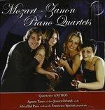 Quartetti con pianoforte / Divertimento - CD Audio di Wolfgang Amadeus Mozart,Antonio Zanon,Quartetto Anthos