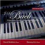 Concerti per due pianoforte e archi - CD Audio di Johann Sebastian Bach,Dorotea Cei,David Boldrini