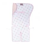 Materassino Double Face Per Ovetto E Passeggino Cuori Rosa