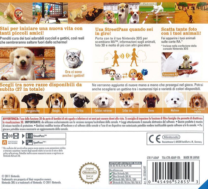 nintendo 3ds xl nintendogs
