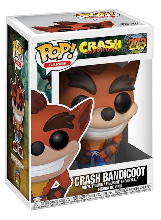 Funko Pop Games Crash Bandicoot 273 Crash Bandicoot SUBITO DISPONIBILE