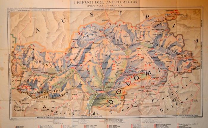 Cartina I Rifugi Dell Alto Adige Provincia Di Bolzano Libro Usato Nd Ibs Cartina Rifugi Alto Adige