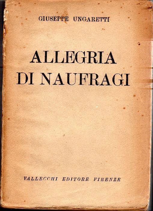 Risultati immagini per Allegria di naufragi