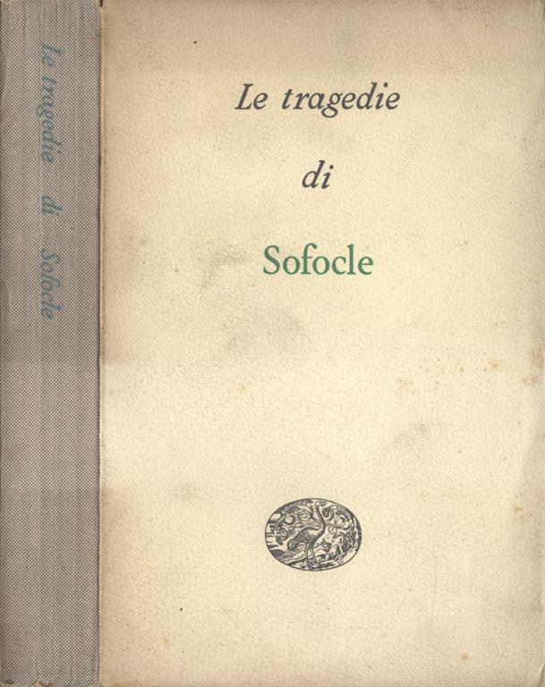 Tragedie Sofocle Libro Usato Einaudi I millenni IBS